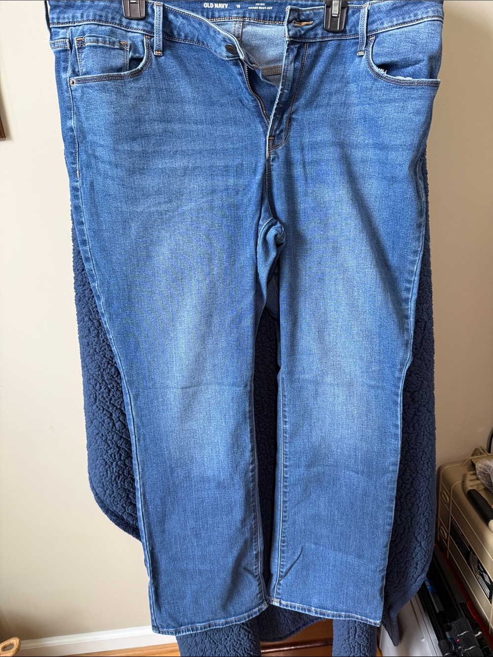 Old Navy Blue Boot Cut Jeans (68)